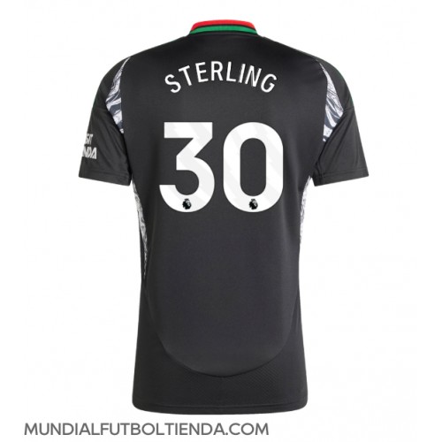 Camiseta Arsenal Raheem Sterling #30 Segunda Equipación Replica 2024-25 mangas cortas